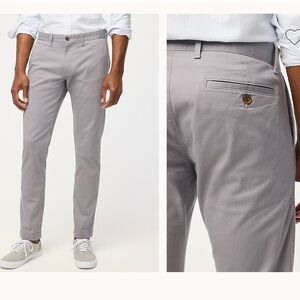 J. Crew Factory Gray Chinos Slim Fit - NWOT
